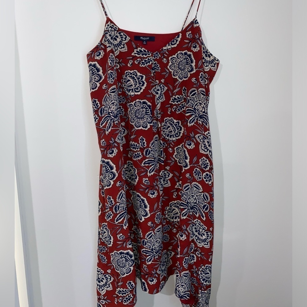 Madewell floral tank dress medium - Picture 6 of 6
